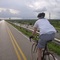 Cycling Lake Hefner Dam