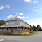 VIRGINIA: VIRGINIA BEACH: PUNGO: another view of the empty building at Princess Anne and Indian River Roads intersection, with notice for a zoning variance appeal in two directions