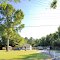 VIRGINIA: VIRGINIA BEACH: PUNGO: private property wide view with Cadillac across from Pleasant Ridge Church of Christ, 2008 Gumbridge Road