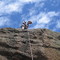 Climbing Castlewood Canyon