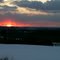 January sunset