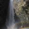 Double rainbow at the base of Major Creek Falls