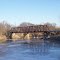 Old CB&Q RR bridge Skunk River