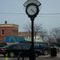 Streetside clock; New Carlisle, IN