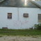 Gang signs on abandon house