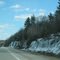 Water Run-off Frozen Route 101