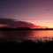 sunset near coquille