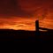 sunset near coquille or