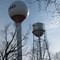 two water towers