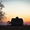 Barn Outside of Valparaiso, Indiana. Sunrise. [Eric Hines]