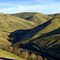 Almota Grade, decending to the Snake River Valley, southeastern Washington State