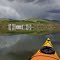 Approaching Almota by kayak