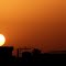 Sunset-Upper Chenab Canal Naer Salim Colony Gujranwala.Picture By Ijaz Ahmad Mughal
