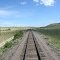 Union Pacific line between Denver & Cheyenne, WY