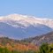 USA - NH. White Mountain Area. The Mt. Washington from vistor center at US 16
