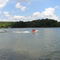 Jet skiing in Cypress Bay