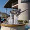 Norfolk - The fountain mermaid by Stephen Farley & Mark Leichliter, in front of the Nauticus building