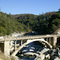 Old Bridge over Highway 49 in Gold Country