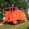 Former GTW Caboose at Former Grand Trunk Western Train Station, Capac, Michigan, August 2012