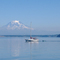 Rainier and Boat of Jerks