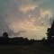 Odd color in the sky