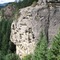 The Callahans, sandstone with bolted climbing routes