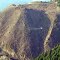 Helicopter spraying herbicides on Seneca clearcut: Escort (Metsulfuron), Polaris SP, and Glystar (Roundup). Dozens of families live less than a mile away down hill.