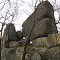 Boxcar Rocks-Chinese Wall view West
