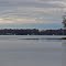 Gun Lake on a cloudy day
