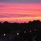 Sunset on Fyler Ave