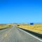 Long straight road