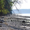 North shore, Blake Island