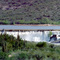 Lower Lake Pleasant Dam overflowing