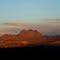 Apacheria, San Carlos, AZ:  Triplets Peak Sunset, 2011