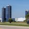 Farm with 3 large silos