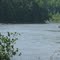 Fishing in shallow rapids in the CT River