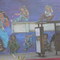 Mural, bus stop