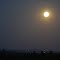 Moon over Roseville, CA