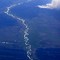Aerial image of the White River valley near Meeker, CO
