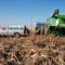 Combine repair in the fields of Nebraska