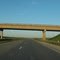 Bridge near Taylor in setting sun