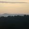 Bottom edge of Blue Ridge Mountains before sunrise
