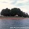The point of the peninsula of Old Federal Road USACE Campground on Lake Lanier.