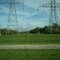 Fields and power lines behind my house