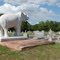 Marble Elephant Marks Grave of Circus Owner, W. F. Duggan
