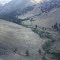 Approaching Cabin creek landing strip