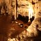 Candle holders inside Marengo Cave