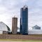 Large Harvestore Silo