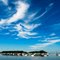 blue skies over monument beach