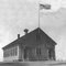 Prior to the addition of a second floor in 1909.